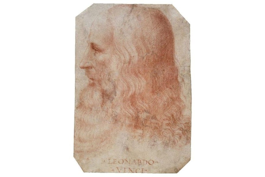 Retrato de Leonardo Da Vinci (1508), atribuido a Francesco Melzi. Foto: Archivo/EFE