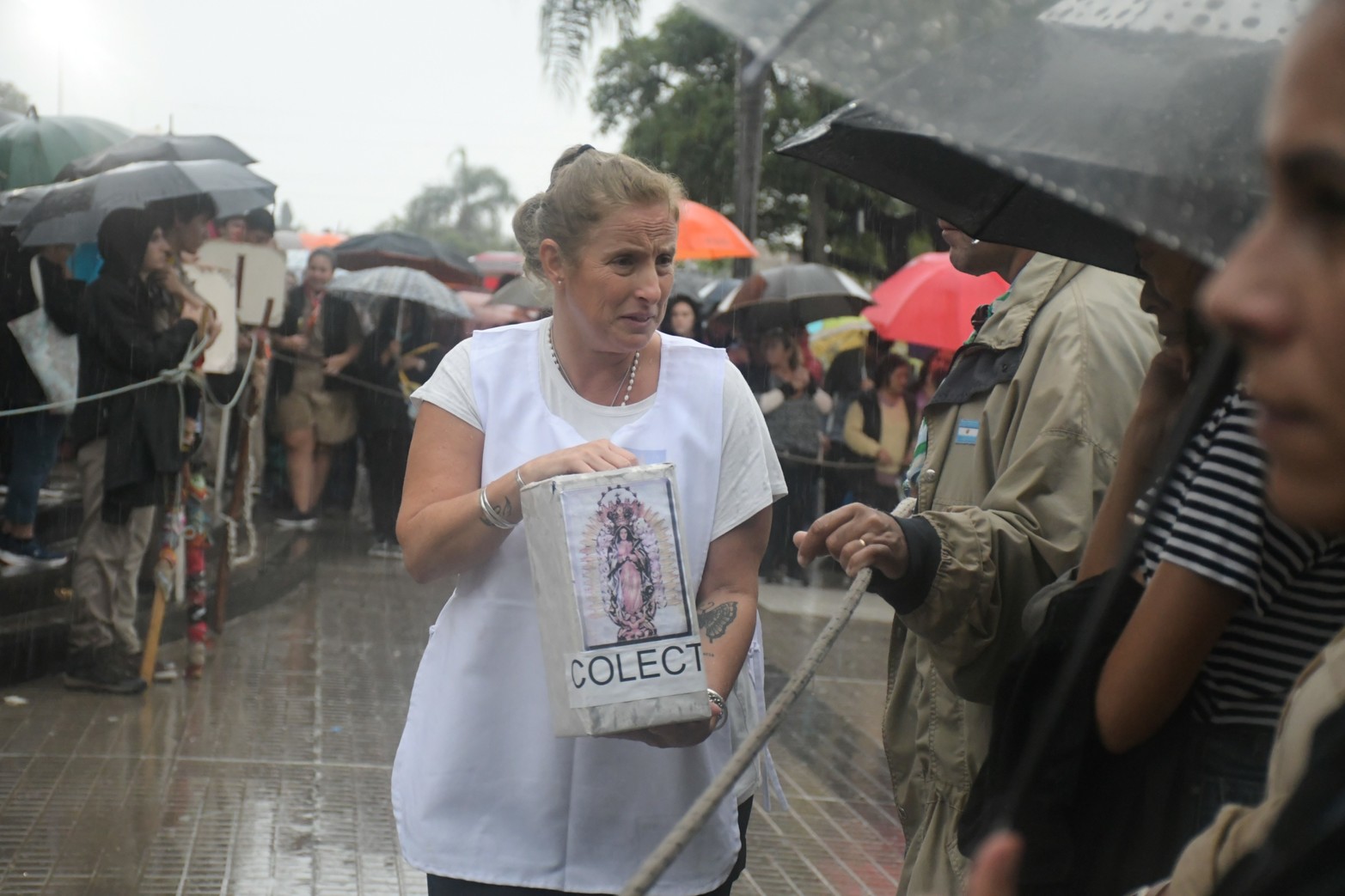 Multitudinaria peregrinación