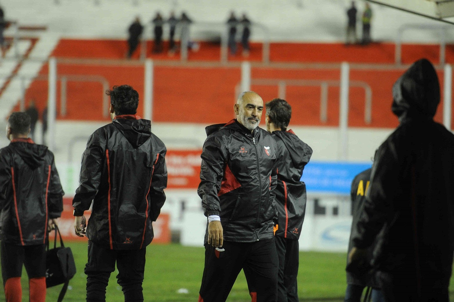 El DT Iván Delfino y su cuerpo técnico volvieron a ganar de visitante. 