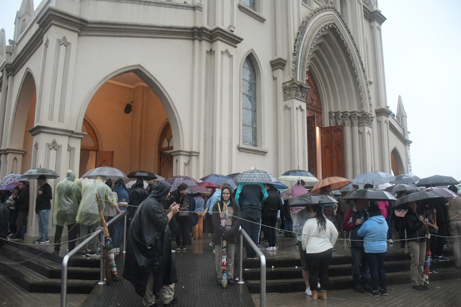 Multitudinaria peregrinación