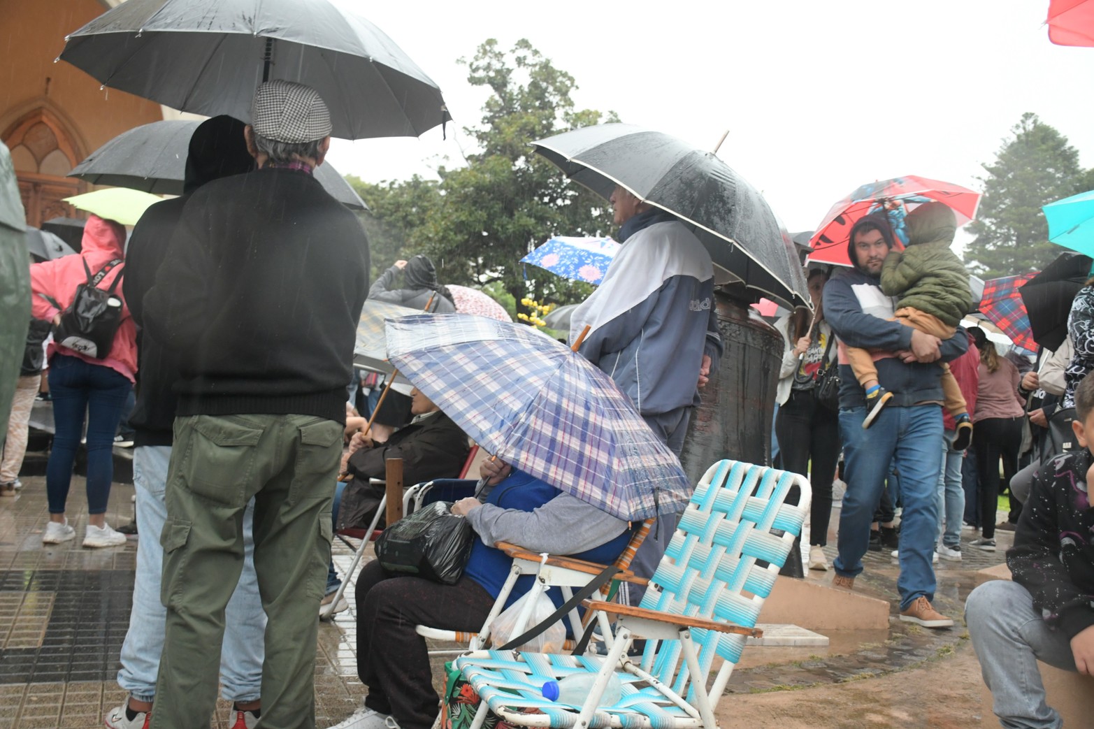 Multitudinaria peregrinación