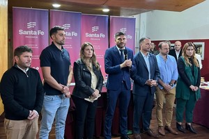 La diputada acompañó al gobernador Maximiliano Pullaro en diferentes actividades.