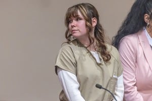 Hannah Gutiérrez Reed este lunes durante la sentencia. Foto: Reuters.