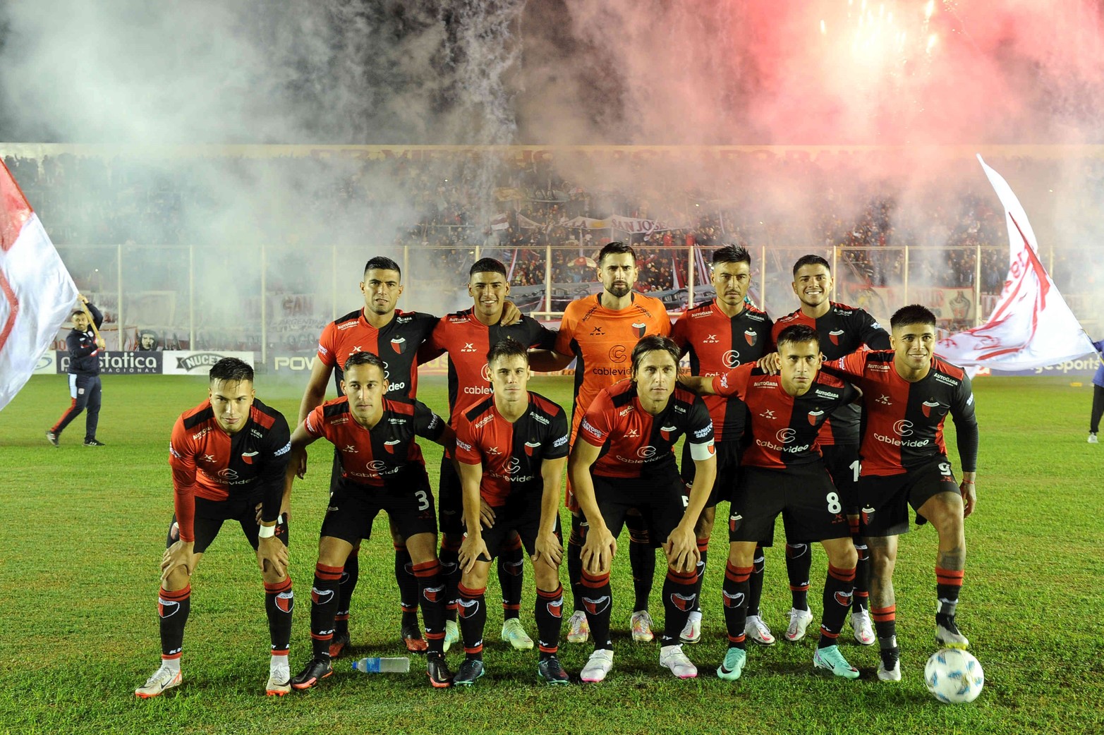 El once titular que presentó Colón y que volvió a quedarse con los tres puntos.