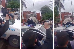 El concejal quedo detenido tras el incidente