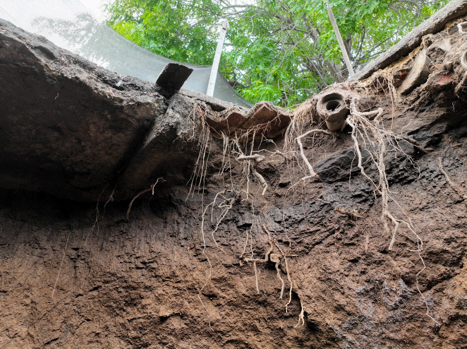 Hundimiento en 9 de Julio y Gálvez
