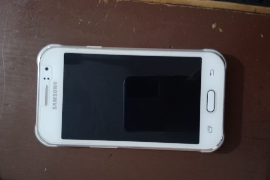 El teléfono fue recuperado por las fuerzas policiales locales. Unidad Regional XV de Policía