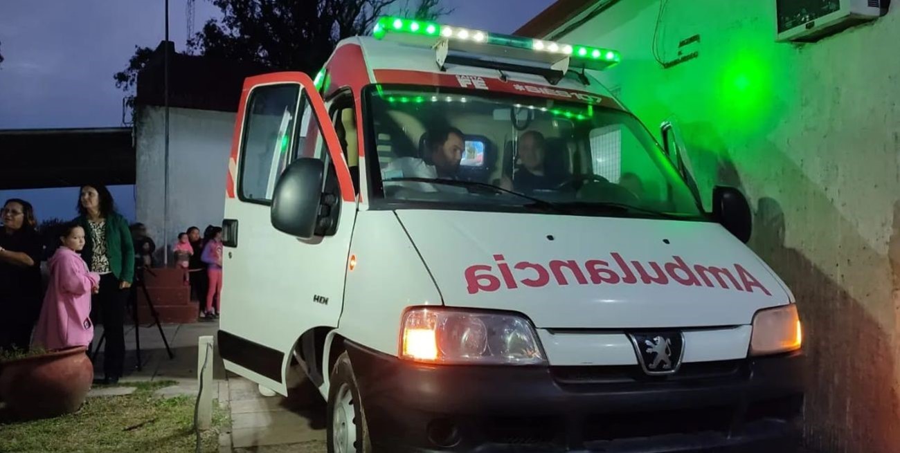 Tuvieron que pasar casi dos años para que una localidad santafesina recupere una ambulancia