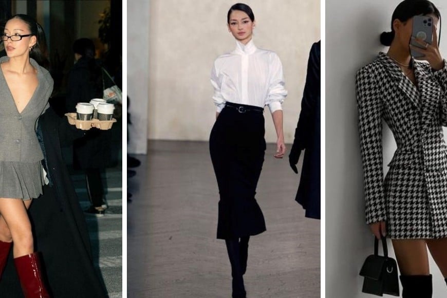 Para adoptar esta tendencia, busca prendas estructuradas que resalten tu figura.