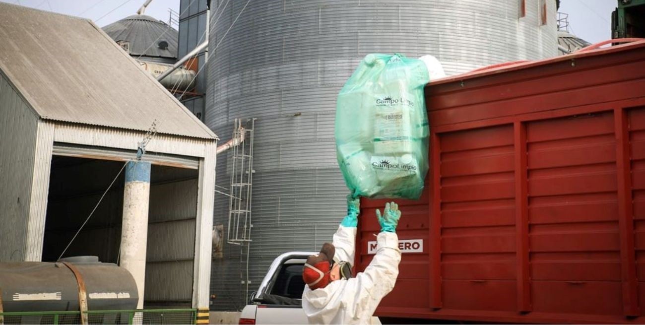 Gestión ambiental en el Gran Rosario: recolectan miles de envases vacíos