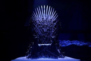 El trono de hierro, el sillón que ocupa quien gobierna los reinos. Crédito: Reuters.