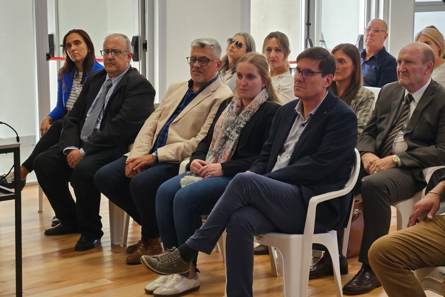 La ceremonia se desarrolló en el SUM del flamante edificio propio del Instituto. Crédito: Coronda Registrada