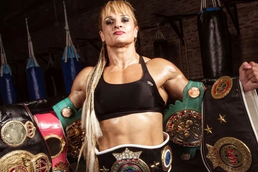 Seis veces campeona mundial de boxeo
