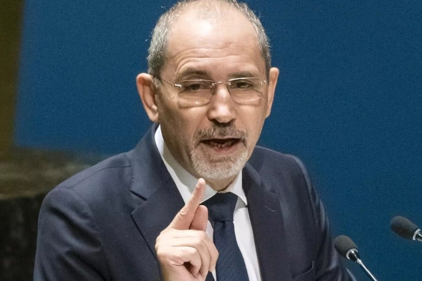 Ayman Safadi, ministro de Relaciones Exteriores.