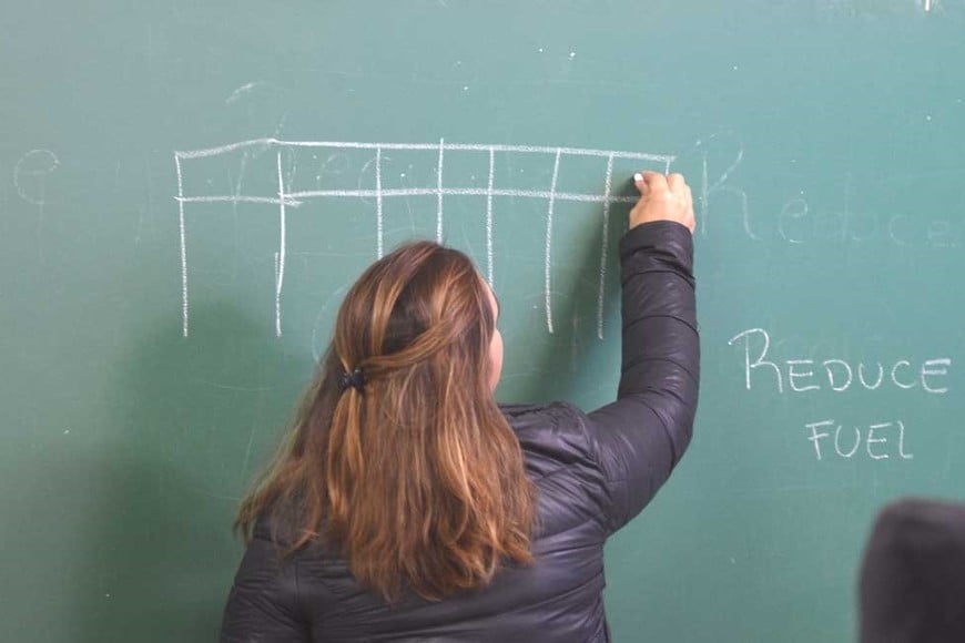 El gobierno busca reducir los números de ausentismo docente. Foto: Mauricio Garín / Archivo
