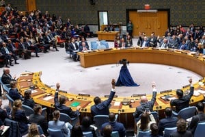 Votación del Consejo de Seguridad de la ONU este jueves. Crédito: Eduardo Muñoz/Reuters