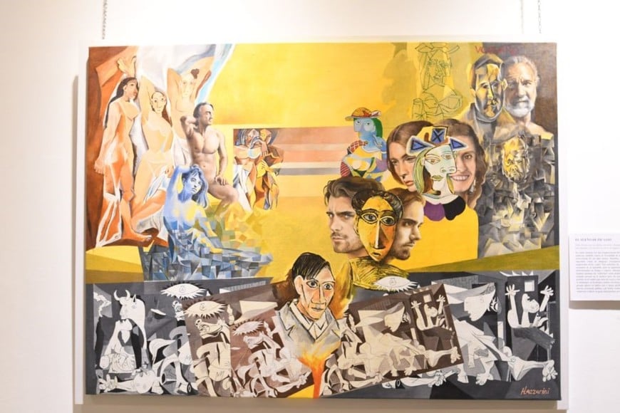 Muestra de Hugo Lazzarini en Colegio de Arquitectos: “El sueño de Picasso”