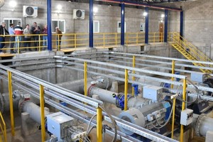 SeRÁN trabajos de mantenimiento -en garantía de obra- en el sistema eléctrico de la estación de rebombeo ubicada en proximidades de San Mariano.
Foto: Archivo