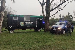 Personal de la Dirección General de Seguridad Rural “Los Pumas”, dependiente de la Policía de Santa Fe