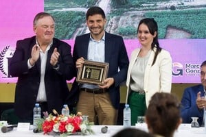 “Santa Fe tiene un potencial increíble, porque es el corazón productivo de Argentina”, enfatizó Pullaro.
Foto: Gobierno