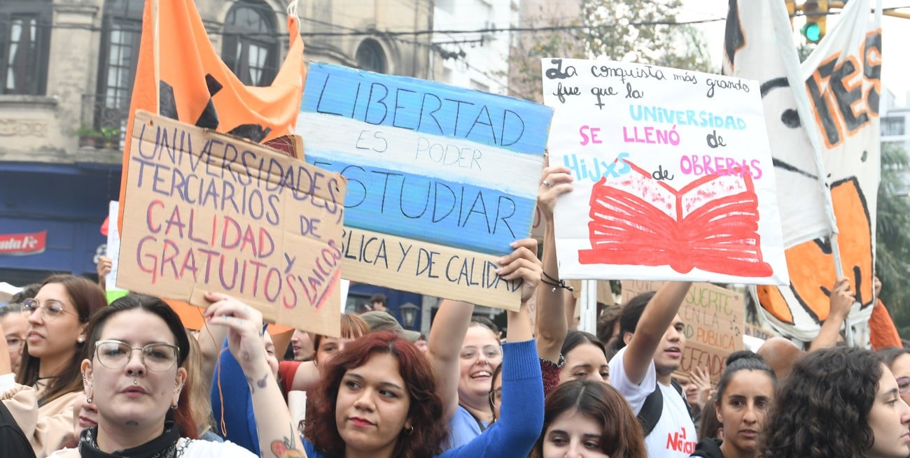 marcha universitaria