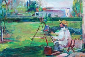 “Paisaje de Bella Vista”, óleo sobre tela de Vasileff. Foto: Arte de la Argentina