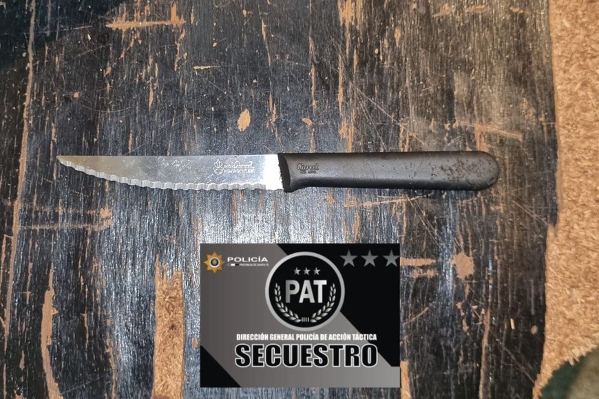 Algunas de las armas que fueron secuestradas.