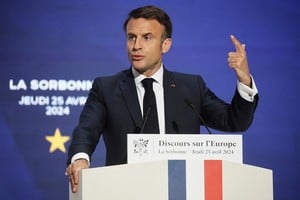 Emmanuel Macron: "Europa puede morir"