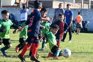 El segundo encuentro de Escuelitas de Fútbol volvió a ser un verdadero éxito. En Banco Provincial.