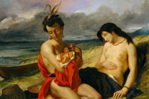 “Les Natchez”, obra de Delacroix de 1835. Foto: Metropolitan Museum of Art