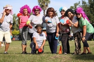 Participaron adultos mayores de las localidades de Villa Gobernador Gálvez, Alvear y Pueblo Esther.