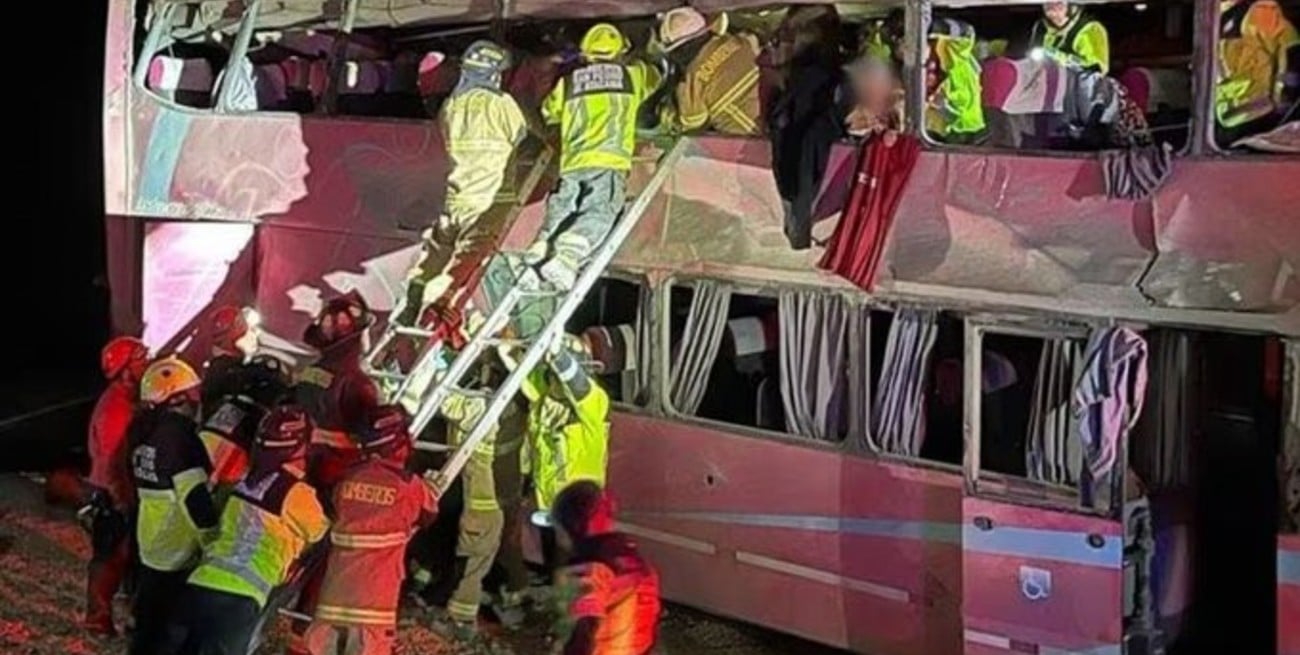 Dos turistas brasileñas murieron en un accidente de autobús en Chile