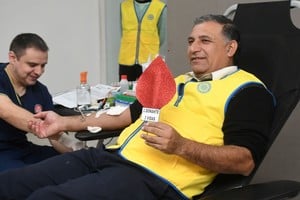 La Iglesia de Dios organiza colectas de sangre en Santa Fe hace más de 15 años. Foto: Flavio Raina