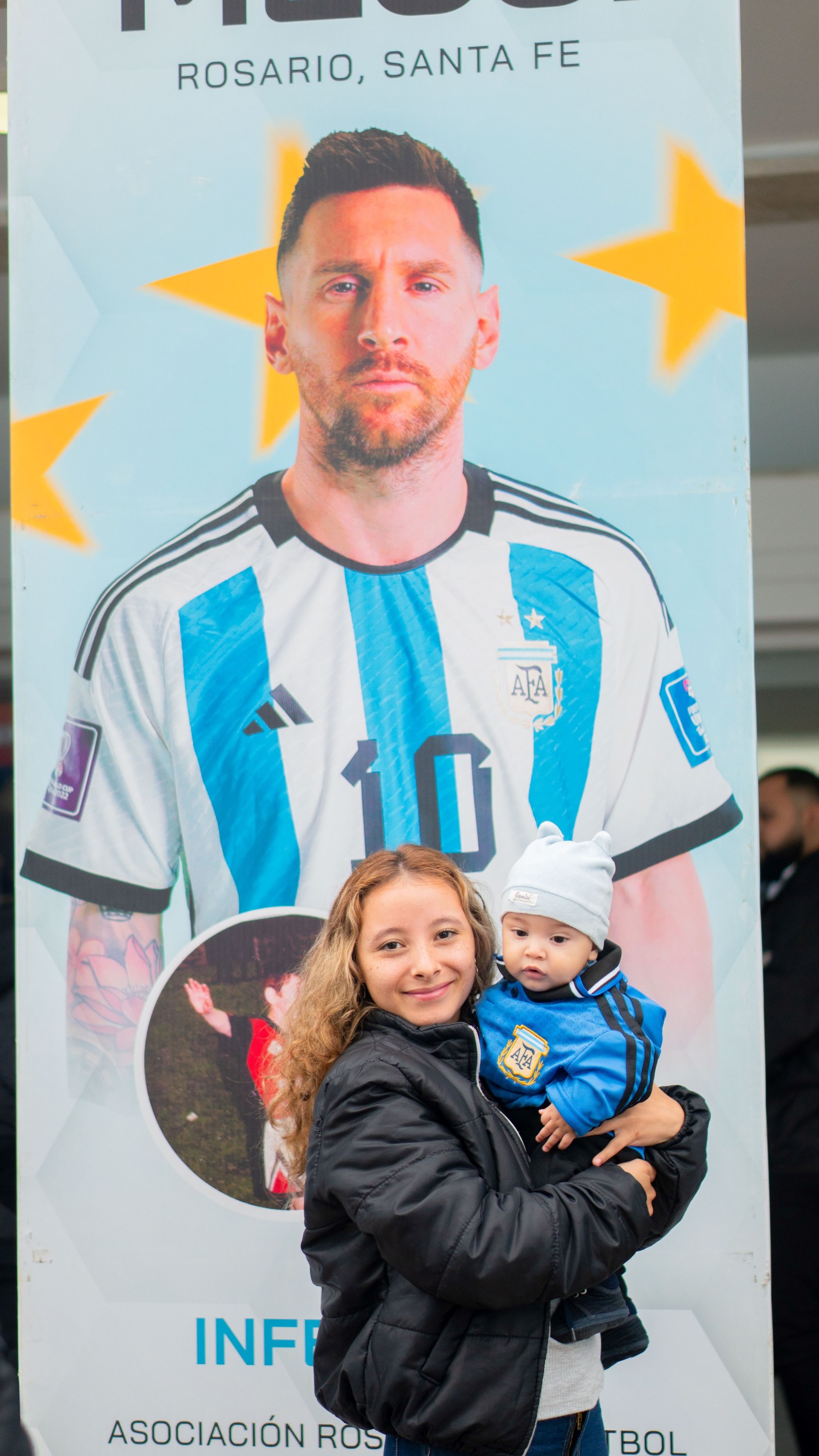 Chicos y grandes se acercaron ante una ocasión única.