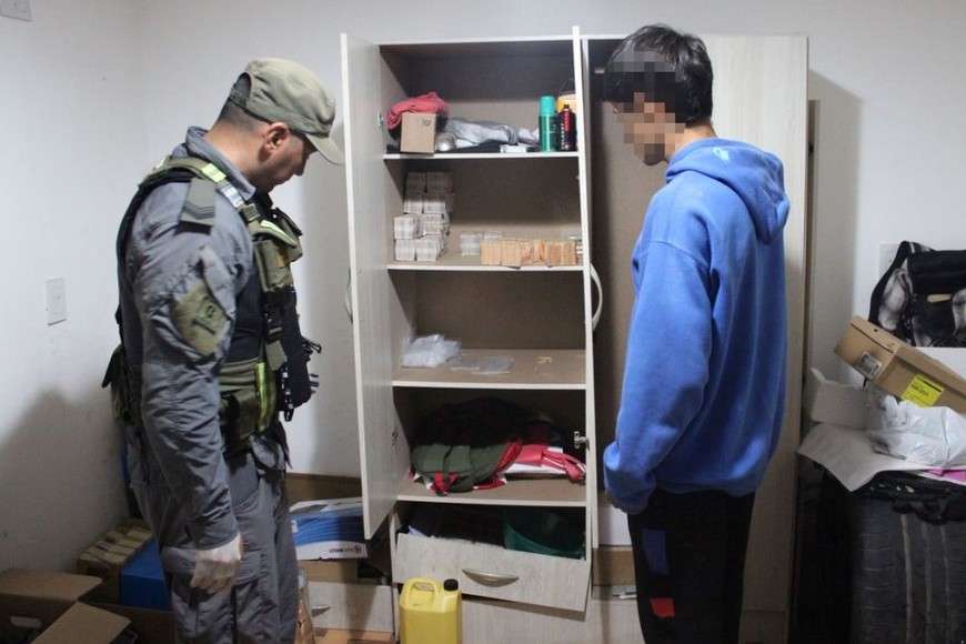 Crédito: Gendarmería Nacional.