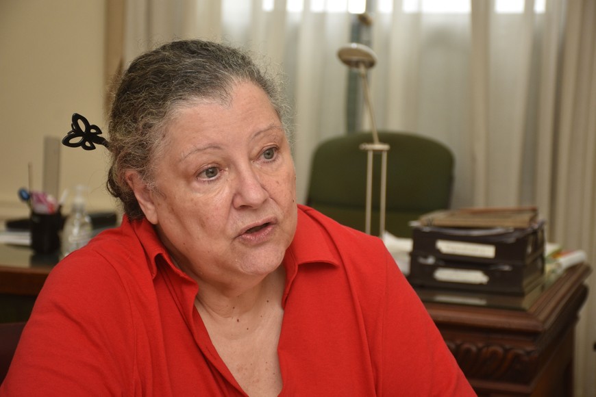 "Datos, espíritu crítico, solidez en el respaldo de conocimiento, son parte de las responsabilidades éticas de las universidades y de la ciencia pública", dice Diana Maffía. Foto: Guillermo Di Salvatore