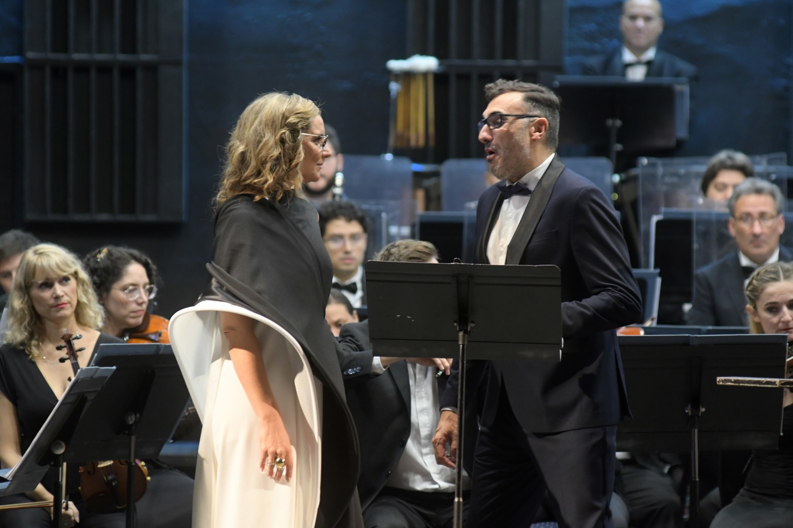 Virginia Tola y Nazareth Aufe actuaron en homenaje a Giacomo Puccini.