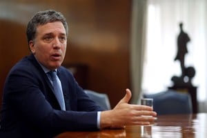 Nicolás Dujovne, ex ministro de Hacienda de la Nación, entre enero de 2017 y agosto de 2019, durante el gobierno de Mauricio Macri. 
