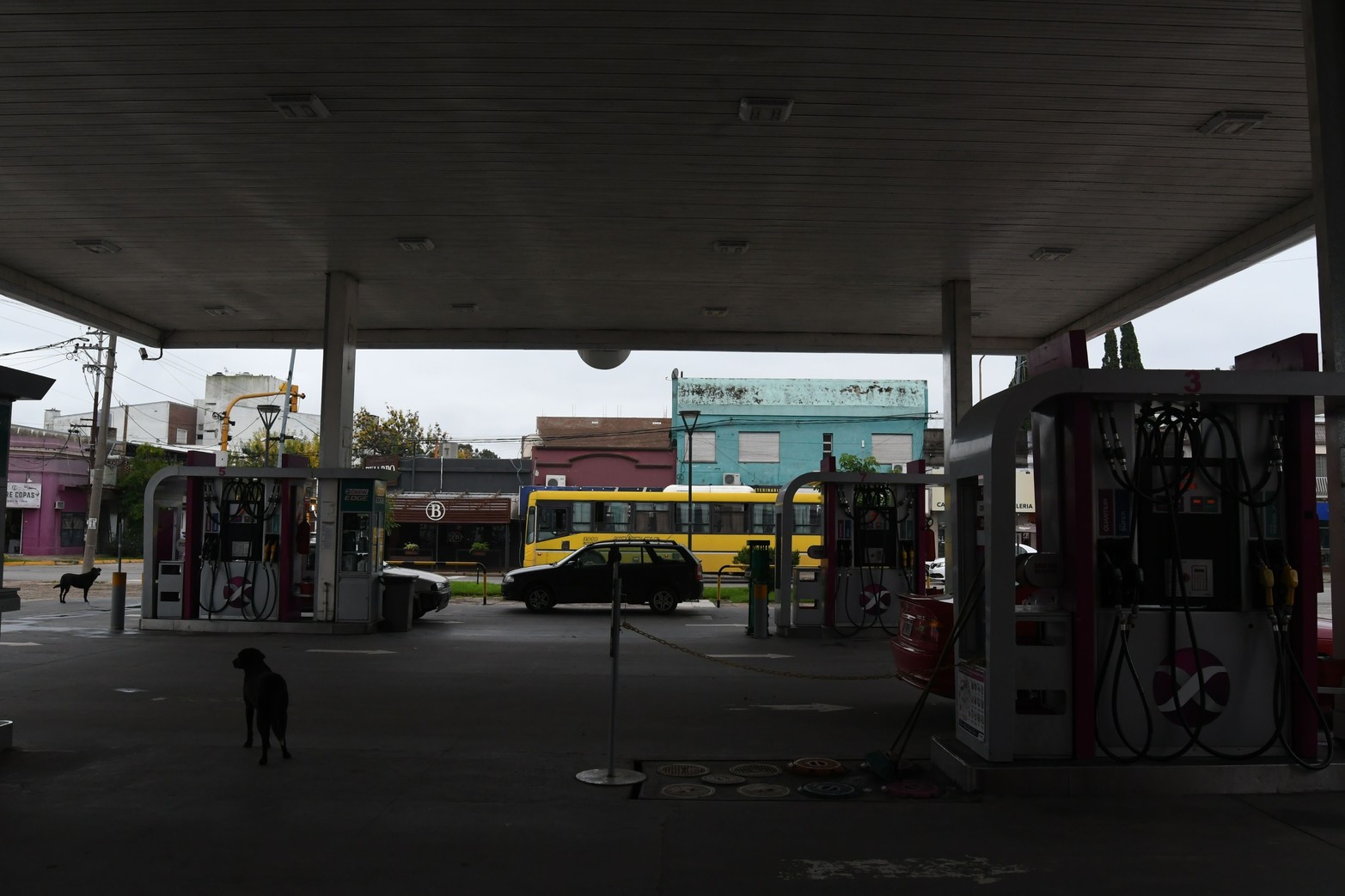 Desolación. Comerciantes de la avenida 7 de Marzo, en la cabecera santotomesina del puente Carretero, están muy angustiados porque el corte de tránsito provocó una menor circulación de gente, lo que impactó negativamente en las ventas. Piden ayuda al Estado y reclaman una pronta solución.