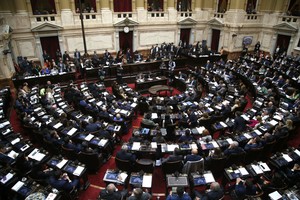 La Cámara de Diputados inició el debate de la nueva de ley de Bases y Puntos de Partida en el Congreso de la Nación. Crédito: NA