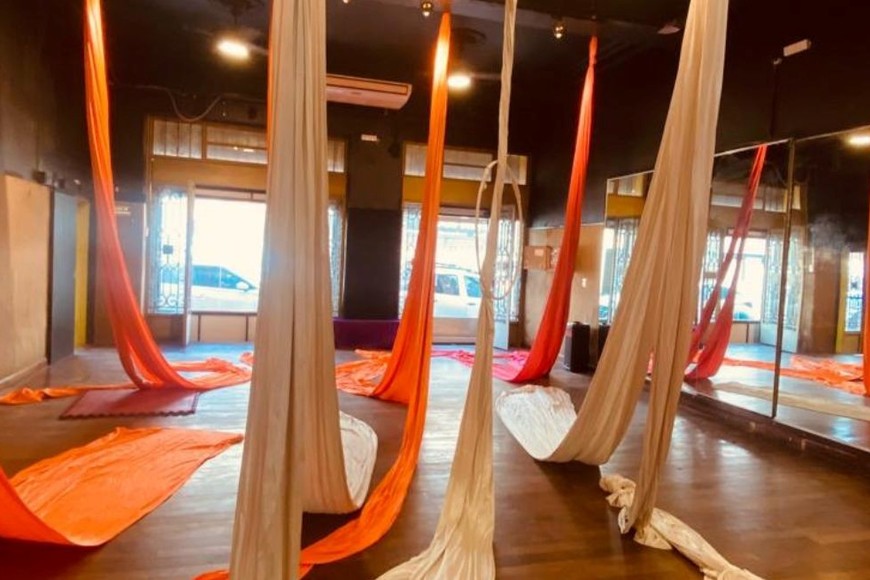 Telas para la realización de danzas.