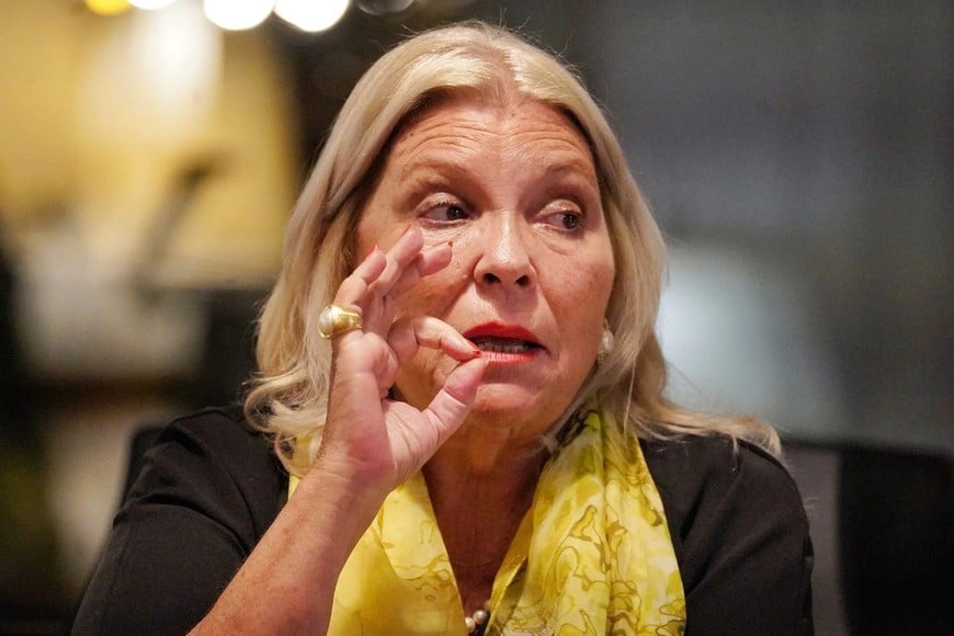 Elisa Carrió.