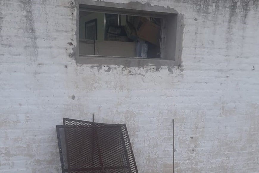 Lugar por donde ingresaron.