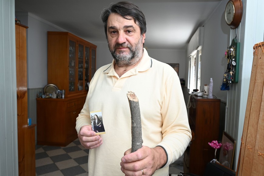 Hugo no tenía fe, no creía en Mama Antula ni en Dios. Pero aceptó la estampita que le salvó la vida, dice ahora.

Mauricio Garín.