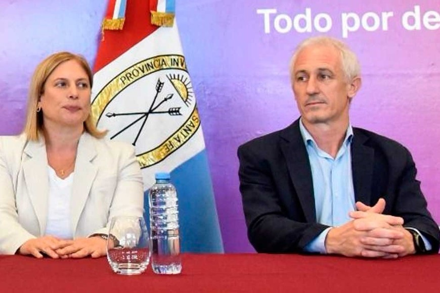 Scaglia y Cunha, referentes del PRO provincial.