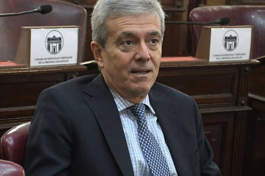 Agosto, actual diputado provincial por Hacemos Santa Fe (PJ). Foto: Guillermo Di Salvatore
