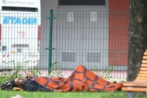 Relevamiento. Días antes del inicio del operativo la Municipalidad rastrilló la ciudad para identificar a dónde hay gente en la calle.

Gentileza MCSF.