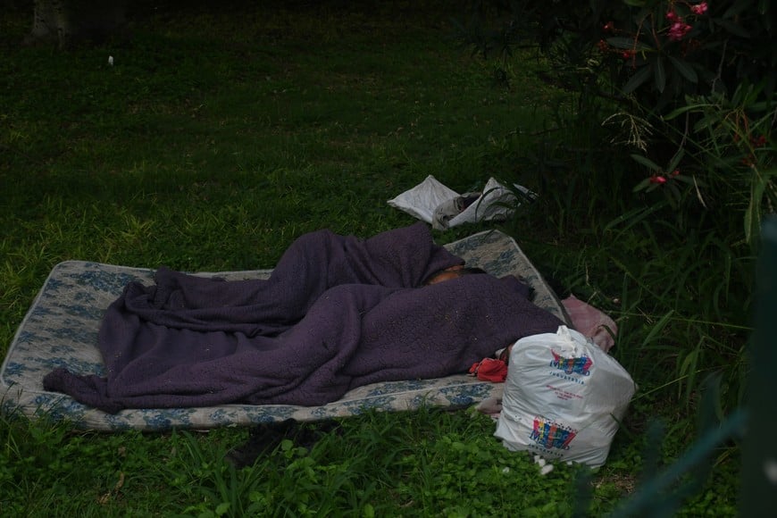 Relevamiento. Días antes del inicio del operativo la Municipalidad rastrilló la ciudad para identificar a dónde hay gente en la calle.

Gentileza MCSF.