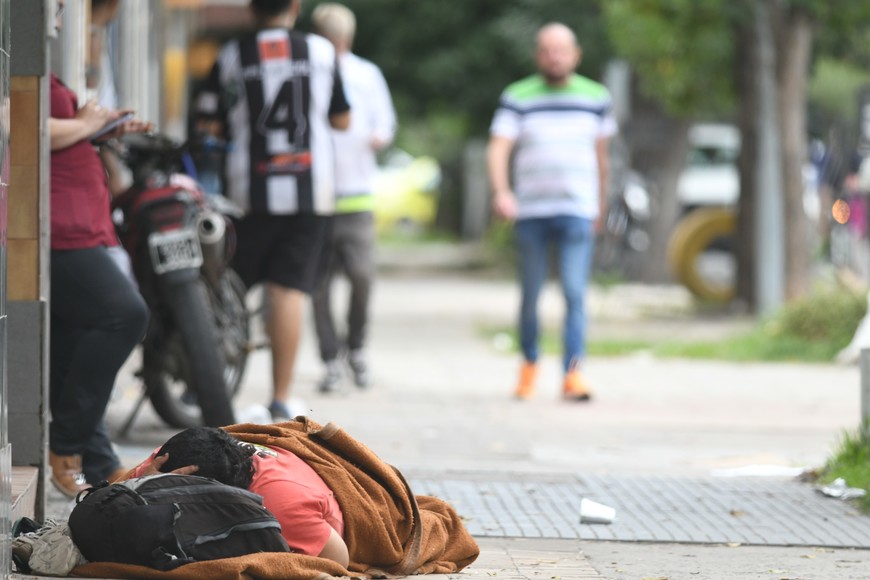 Relevamiento. Días antes del inicio del operativo la Municipalidad rastrilló la ciudad para identificar a dónde hay gente en la calle.

Gentileza MCSF.