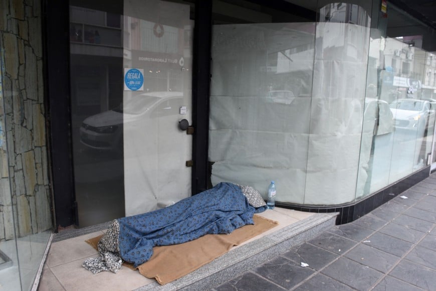 Relevamiento. Días antes del inicio del operativo la Municipalidad rastrilló la ciudad para identificar a dónde hay gente en la calle.

Gentileza MCSF.